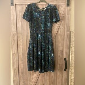 LuLaRoe Peacock Amelia dress